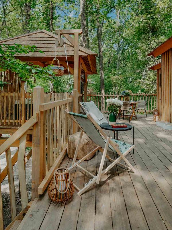Cabane la forêt