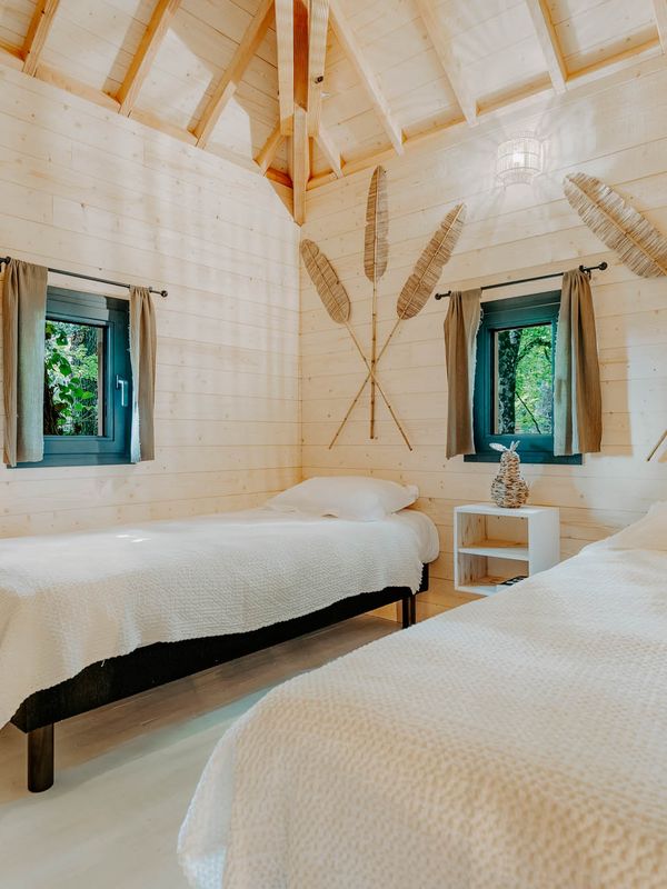 Cabane la forêt