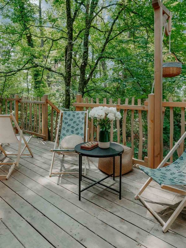 Cabane la forêt