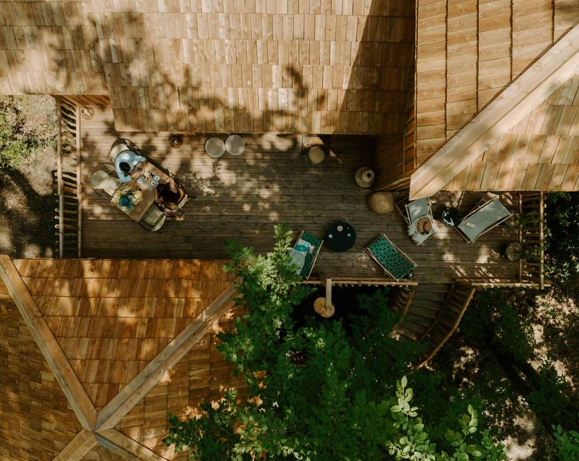 Cabane la forêt